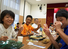 たくさん食べるよ