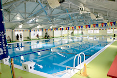 480 B&G Marine Sports Centers, equipped with swimming pools, boathouses, gymnasiums, and other facilities