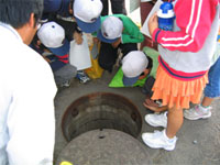 処理前の下水