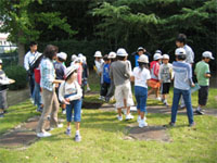 川へ戻される頃には綺麗な水に
