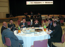 交流が深まった情報交換会の様子