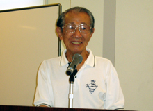 小野田氏による感動の講話