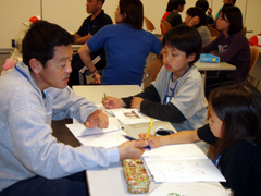 「ふりかえ学習」の様子