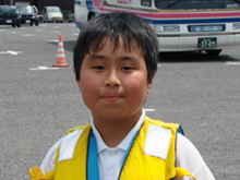 瀬戸内市邑久海洋センターの西 岳海くん