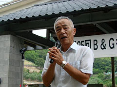 明田隆雄教育長