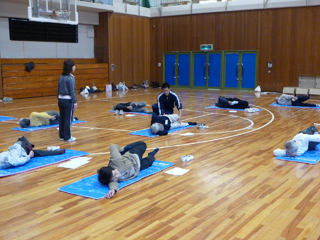 写真:ストレッチ
