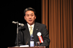写真:青森県南部町工藤町長