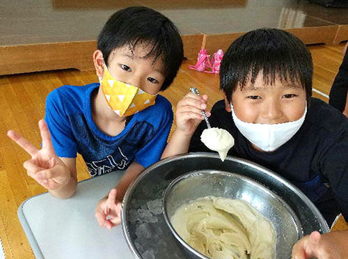 やっと固まった～！頑張ったかいがありました。