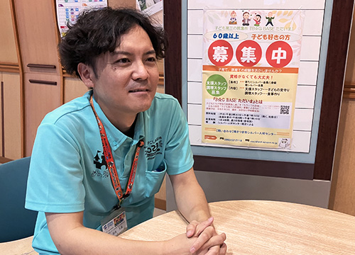 南さつま市担当職員　羽生大真さん