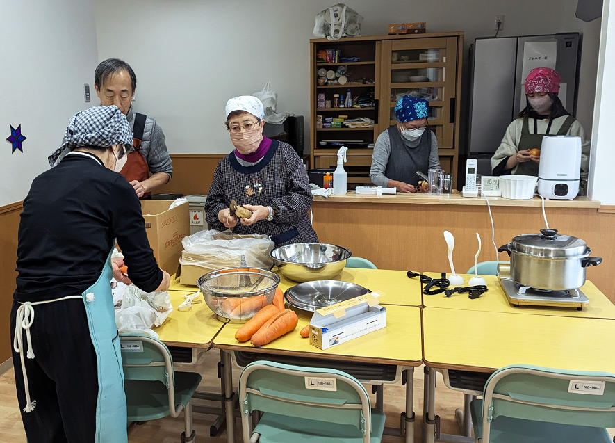 子ども食堂のボランティア