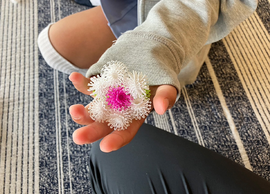『バンチェムズ！』で作ったお花
