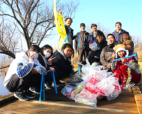 多くの住民を巻き込んで実施