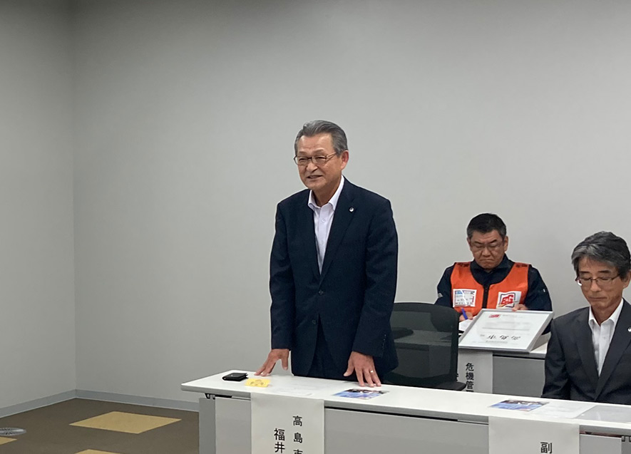 福井市長挨拶