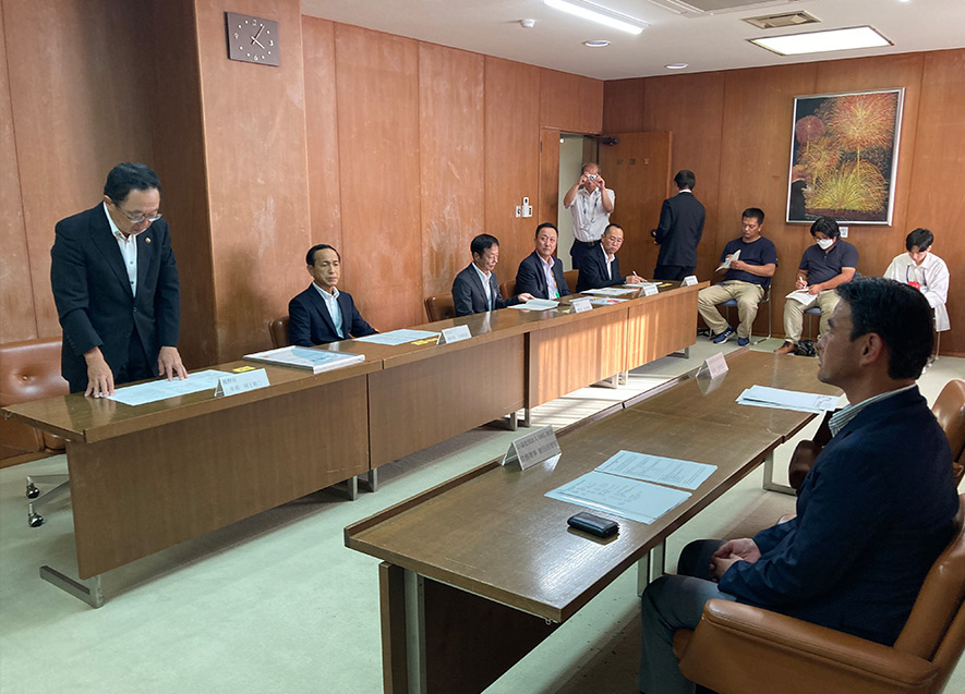 河上市長挨拶