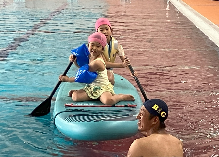 SUPに挑戦！