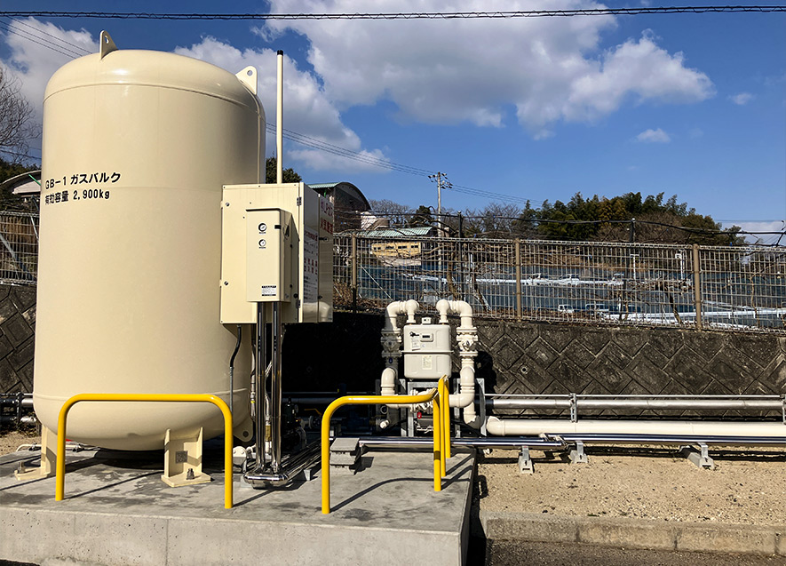 暖房設備用ガスパルク