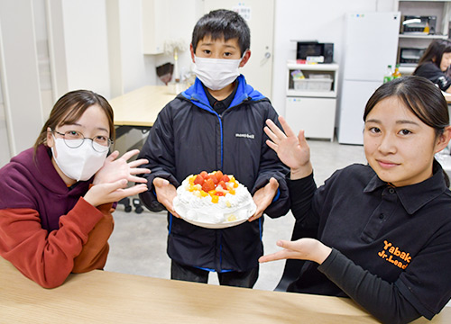 クリスマスケーキの完成