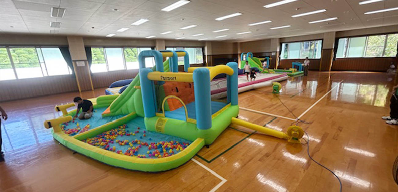 2025年9月21日 南関町で開催された障がい者スポーツフェスタの会場の様子