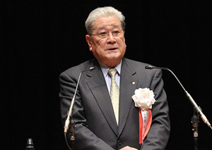 主催者挨拶 B&G財団会長 梶田 功
