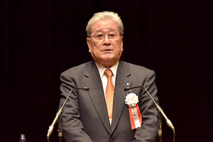 主催者挨拶 B&G財団会長 梶田 功