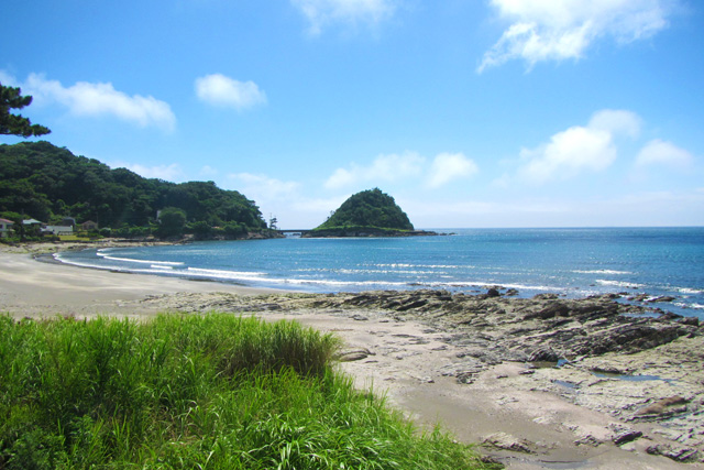 千葉県鋸南町鱚ヶ浦海水浴場の画像