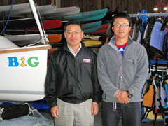 丸岡さん（左）と井土さん