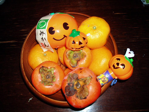 みかんもハロウィン？