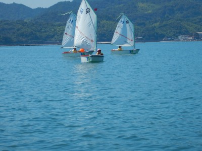 普段とは違う海でのヨットに悪戦苦闘