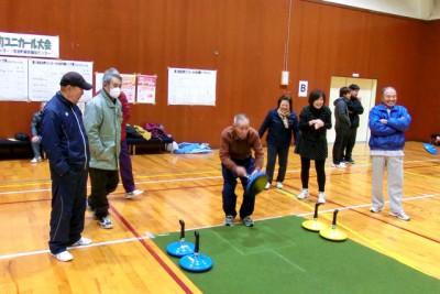 参加者最高齢87歳の田中富雄さん