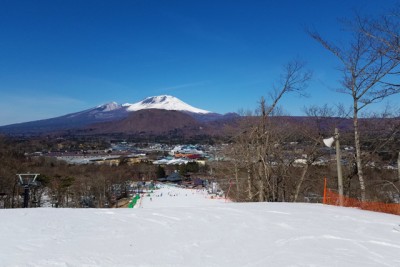 今回は雪が少なめでしたが、景色はサイコーです。