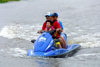 水上バイク体験の画像