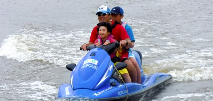 水上バイク体験の画像