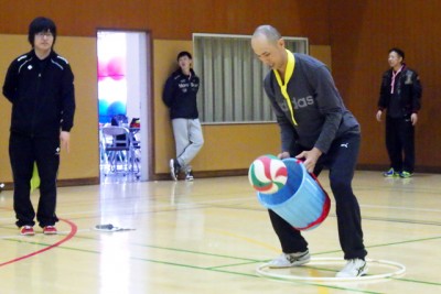 試合の合間にミニゲーム