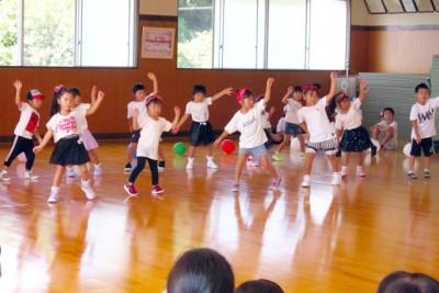 9月のイベントの様子（幼児クラス）