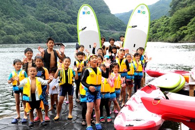 子どもたちは久しぶりの水遊びを楽しんでいましたよ