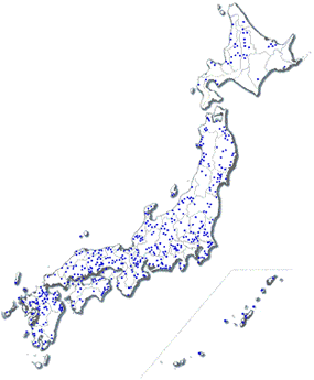 Numbers of B&G Marine Sports Centers and Marine Clubs by prefecture