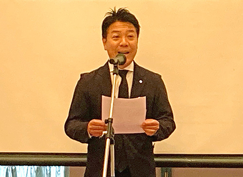 中国ブロック会長　周防大島町 藤本町長