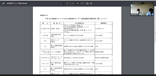 2022年度事業計画を承認