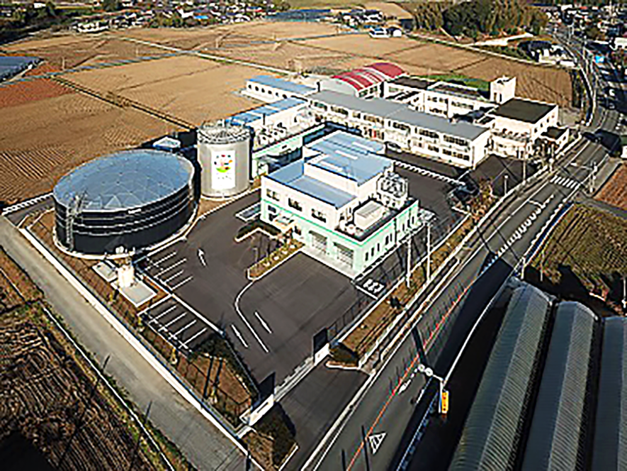 旧山川南部小学校グラウンドにバイオマスセンターを建設