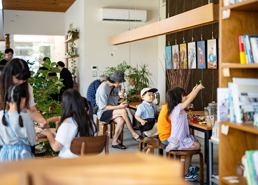 子どもを連れて気軽に行ける場所として人気