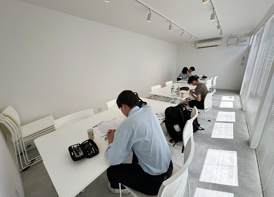 学生は無料で使える自習室