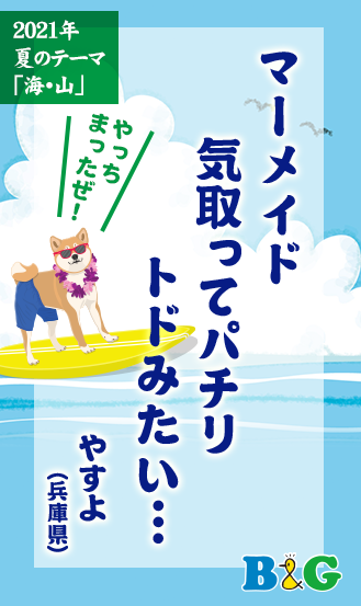 マーメイド　気取ってパチリ　トドみたい…