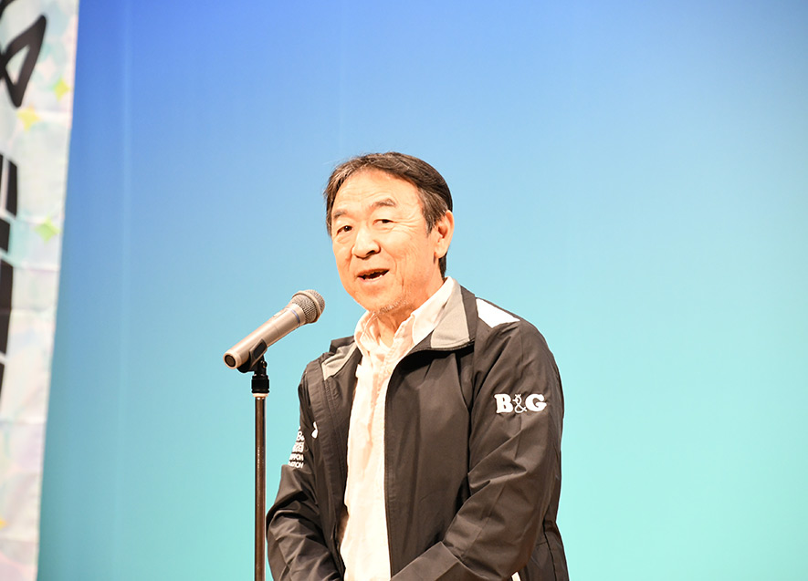 実行委員長 柴原行正 氏